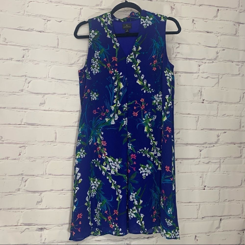 Worthington size 6 blue dress